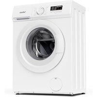 COMFEE' Freestanding Washing Machine, Heat Wash 90£,Quick Wash,15 Washing Programs,White