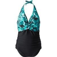 Stylish Halter Neck One-Piece Swimsuit