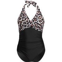 Stylish Halter Neck One-Piece Swimsuit