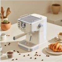 20 Bar Retro Coffee Espresso Machine with Steam Wand Milk Frother