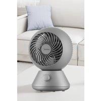 Living and Home 28dB Desk Fan Air Circulator Table Fan 20CM D in Grey