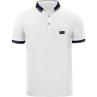 Turn Down Collar Short Sleeve Polo Shirt