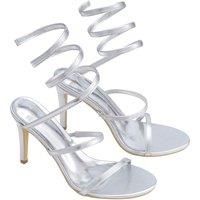Spiral Ankle Wrap Strap High Heels Sandals