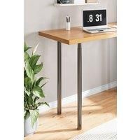Set of 2 Round Metal Table Legs
