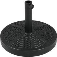 25kg Heavy Duty Weave Pattern Round Umbrella Base