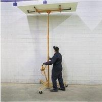 16FT Yellow Rolling Drywall Lifter Panel Hoist Jack Tool