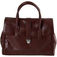 PU Leather Flip Handbag Tote Bag