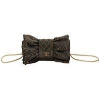 Bow Evening Clutch Bag with Sparkling Rhinestones