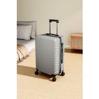 Grey Suitcase with Combination Lock 24" Grey