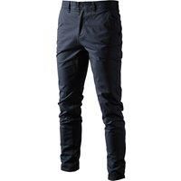 Casual Business All-match Twill Cotton Straight-Leg Trousers