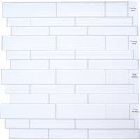 10Pcs Self-Adhesive Wall Tile Stickers