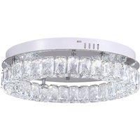 20W Circular Crystal Ceiling Light Chandelier