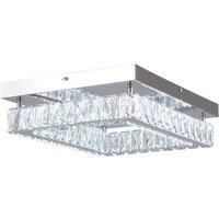 25W Rectangular Crystal Ceiling Light Chandelier