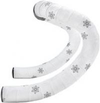 Supacaz BIKE BARTAPE, SUPER STICKY KUSH, GALAXY, WHITE W. BLACK STARS PLUS ANO BLACK PLUGS