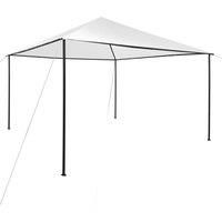 Gazebo 4x4x3 m White 180 g/m