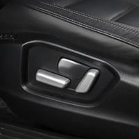Matte Chrome Interior Seat Adjust Switch Cover Cap For Mazda CX5 KF 2017 2018 2019 2020 2021 2022