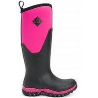 Muck Boots Women/'s Arctic Sport Ii Tall Rain Boot, Pink Black Pink, 3 UK