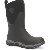 Muck Boots Women/'s Arctic Sport 2 Mid Rain Boot, Black (Black/Black), 3 UK