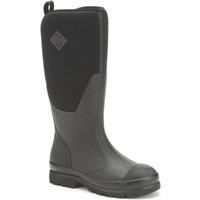 Muck Boots Women/'s Chore Classic Tall Pull On Waterproof Wellington Boot, Black, 5