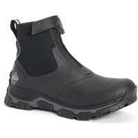 Muck Boots Men/'s Apex Mid Zip Performance Waterproof Ankle Boots, Black, 14