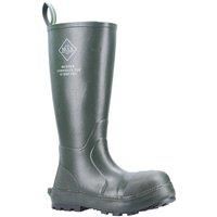 Muck Boots Men/'s Mudder Tall Safety Waterproof Safety Wellingtons, Moss, 4