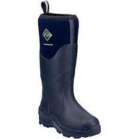 Muck Boots Unisex Muckmaster Hi Rain Boot, Black Black Black, 14 UK