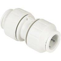 John Guest Speedfit PEM0415W Straight Connector, White, 15 mm