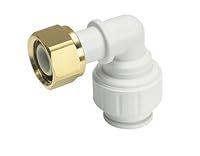 John Guest Speedfit PEMBTC1514 15 mm x 1/2 inch BSP Bent Tap Connector