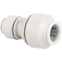 John Guest Speedfit PEM202215W 22 mm x 15 mm Reducing Straight Coupler