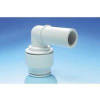 John Guest Speedfit PEM221010W 10 mm Stem Elbow, White