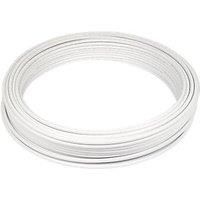JG Speedfit 15BPB-100C Lay Flat Polybutylene Pipe Coil, White, 15 mm x 100 m