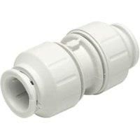 Equal Straight Connector, 22mm - White, By Jg Speedfit