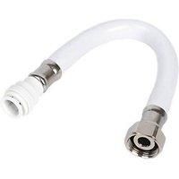 BRAND NEW JOHN GUEST SPEEDFIT WFLX16 UNION NUT WHITE FLEXI HOSE PACK OF 2 WFLX16