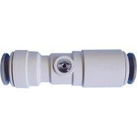 John Guest Speedfit 15SV 15 mm ISO Valve, White