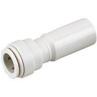 JG Speedfit Plastic Push-Fit Stem Coupler F 22mm x M 28mm (42503)