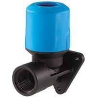 Speedfit MDPE Wall Plate Elbow 20mm x 1/2"