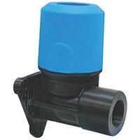 SPEEDFIT MDPE 25mm x 1/2" Wallplate Elbow - UGPWB2514