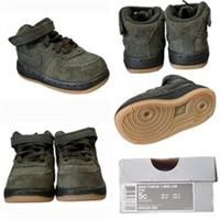 Nike Air Force 1 Mid Green Size Baby / Toddler UK 4.5 /EUR 21/11 cm  859338-300
