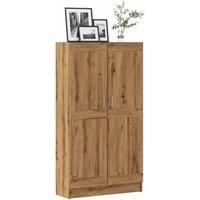 Book Cabinet Artisan Oak 82.5x30.5x150 cm Engineered Wood