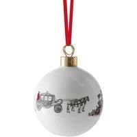 Royally British Fine Bone China Bauble 60mm