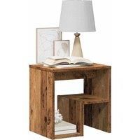 Bedside Cabinet Old Wood 40x30x40 cm Engineered Wood