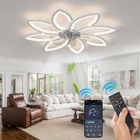 Garwarm 90cm 7 - Blade Reversable Dimmable LED Ceiling Fan
