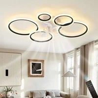 Garwarm 100cm LED Dimmabale Reversable Ceiling Fan with Lights and Remote