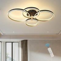 LED Ceiling Light Gold Flush Mount Ceiling Lights Dimmable