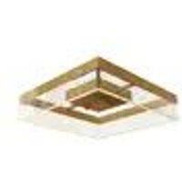 Itohan 11.81" Square Dimmable LED Flush Mount