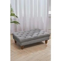 Forestburgh Velvet Tufted Footstool