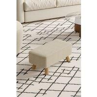 Rectangular Tofu-shaped Footstool