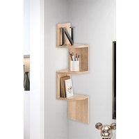 3 Tier Audrienne Corner Bookcase