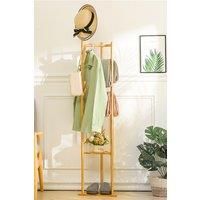 Bamboo Coat Rack Stand Coat Standing Tree