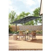 3m*3m Aaron-matthew Square Cantilever Garden Parasol